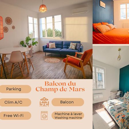 Balcon Du Champ De Mars - #Parking #Air Conditioner #Clim Angoulême Exterior foto