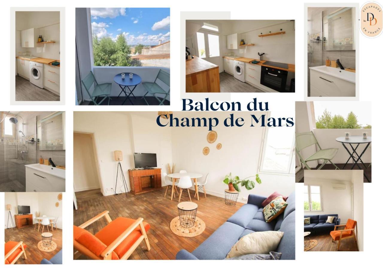 Balcon Du Champ De Mars - #Parking #Air Conditioner #Clim Angoulême Exterior foto